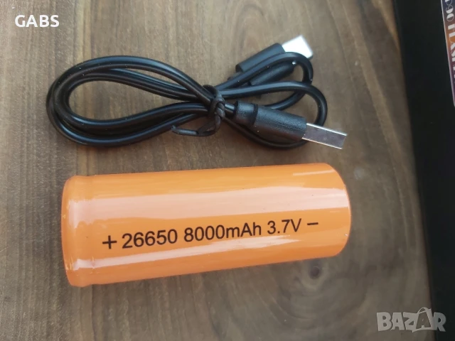 Мощен LED фенер P90 малък,USB зареждане,телескопичен ZOOM, снимка 4 - Екипировка - 50672356