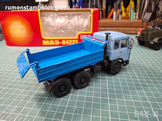 МаЗ самосвал - Конверсия, Наш Автопром, 1:43, снимка 3 - Колекции - 53928227
