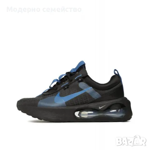 Дамски маратонки NIKE Air Max 2021 Gs Shoes Black/Blue, снимка 5 - Маратонки - 47065174