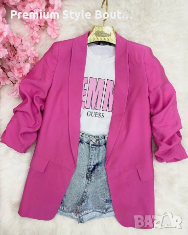 сако с набрани ръкави 