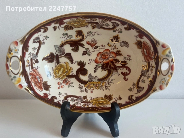 Купа порцелан Masons Brown Velvet, снимка 2 - Антикварни и старинни предмети - 54004372