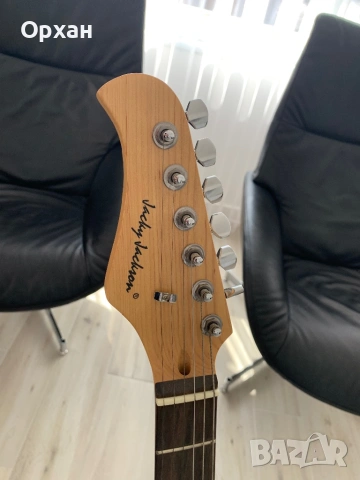 Електрическа китара Jacky Jackson + Марков калъф Marshall, снимка 5 - Друга електроника - 53825009
