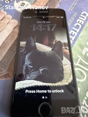 iPhone SE 2020 128GB черен