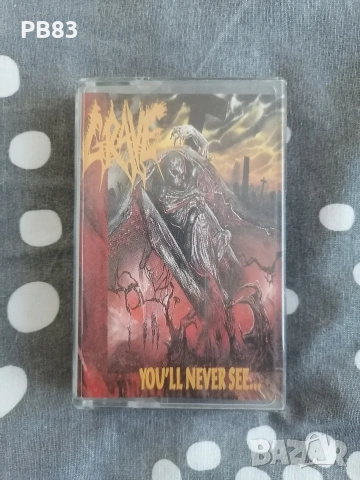 Grave - You 'll never see (Аудио Касета) Death Metal 