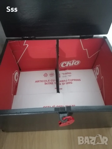 Метална каса със кожена седалка , снимка 11 - Други стоки за дома - 53300141