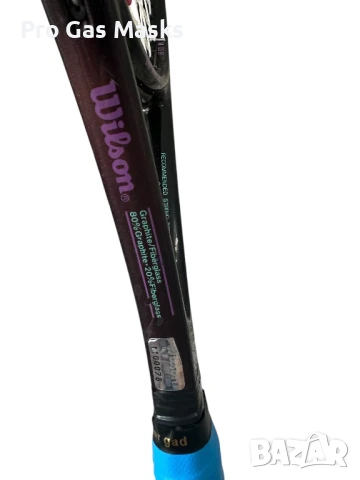 Professional Tennis Racquet Wilson Tycoon Graphite Technology Fiberglass Inner Vibration PWS 95 sq i, снимка 3 - Тенис - 50615805