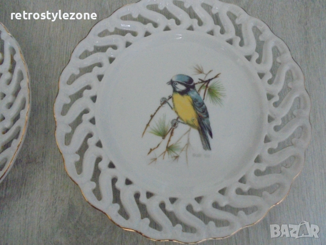 № 8255 Две колекционерски порцеланови чинии / пана – TERRA , снимка 2 - Други ценни предмети - 51661022