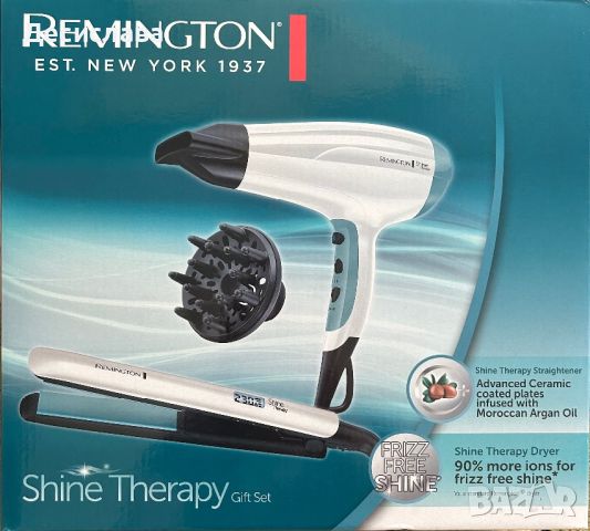 Комплект преса и сешоар Remington, снимка 1 - Преси за коса - 46139143