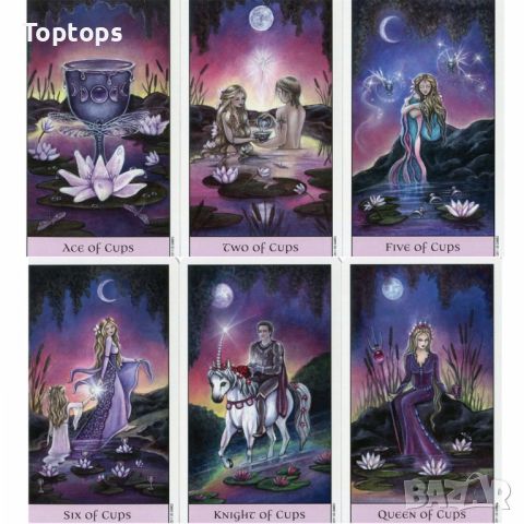 Таро карти: TV Series Tarot & Friends Tarot & Crystal Visions Tarot, снимка 15 - Карти за игра - 34167969