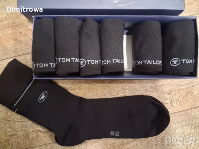 р-р 35-38 Tom Tailor чорапи 7бр., снимка 2 - Дамски чорапи - 49766301