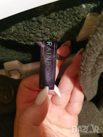 Зелено палто Л размер , снимка 3 - Палта, манта - 52899144