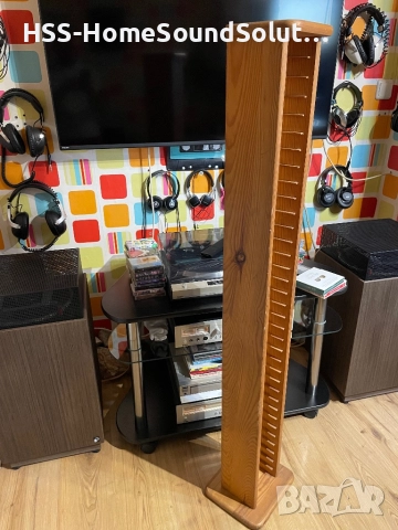 Дървена поставка за компакт дискове , снимка 3 - Други - 51737040