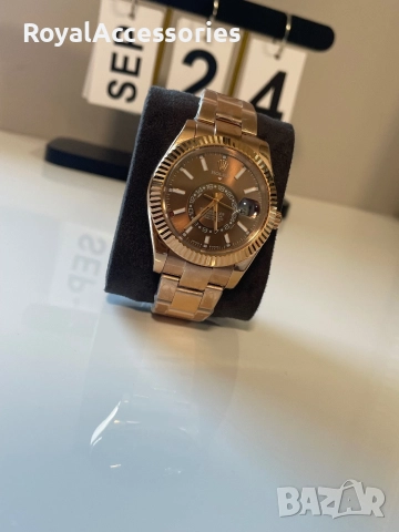 Rolex sky-dweller chocolate dial