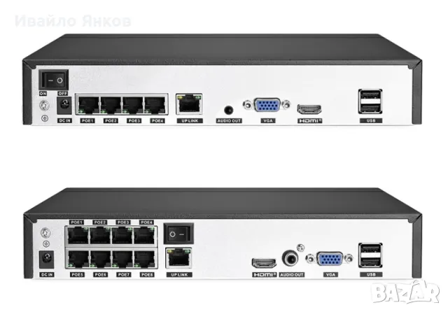 IP POE камери 5MP + AI NVR, снимка 4 - Комплекти за видеонаблюдение - 50240586