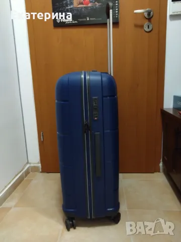 Куфар с колелца MODO BY RONCATO GALAXY L син, снимка 1