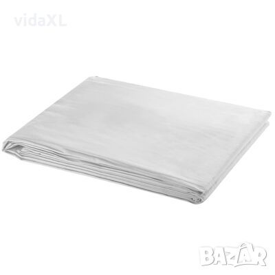 vidaXL Фотографски фон, памук, бял, 600х300 см（SKU:190010, снимка 1 - Други - 46116539