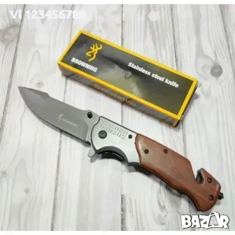 Нож, сгъваем, Browning DA308 - размери 95 х 225, снимка 4 - Ножове - 53892146