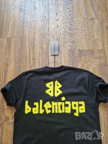 Страхотна мъжка тениска BALENCIAGA  размер S , M ,L XL, 2XL , снимка 3 - Тениски - 46997142