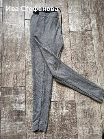 Нов оригинален памук памучен  марков сив спортен панталон Nike nike Найк , снимка 3 - Спортни дрехи, екипи - 46576912