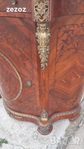 Шкаф ретро с мрамор Империя, снимка 8 - Шкафове - 53996023