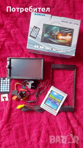 Универсална мултимедия за кола с Bluetooth,USB и камера за задно виждане, снимка 4 - Аудиосистеми - 52510047