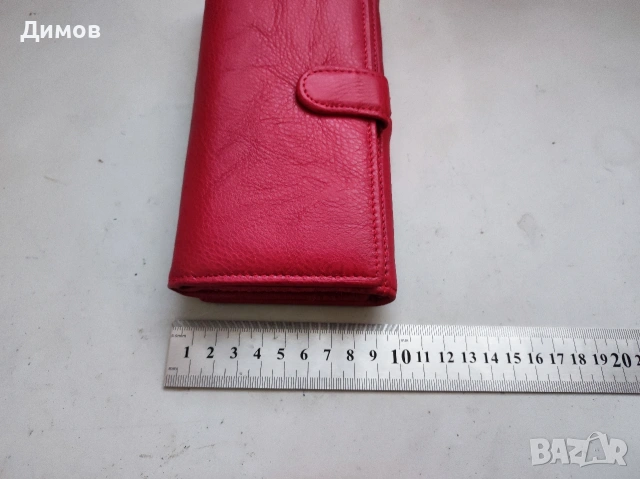 Качествено дамско портмоне естествена кожа портфейл , снимка 2 - Портфейли, портмонета - 54036191