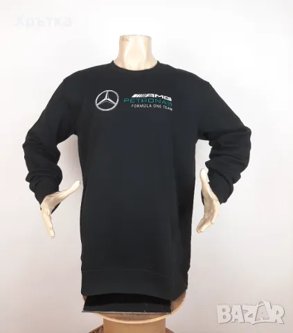 Mercedes AMG F1 Sweatshirt - Оригинална мъжка блуза размер XL/2XL, снимка 3 - Блузи - 49393212