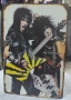 Mick Mars& Nikki Sixx-метална табела (плакет), снимка 1