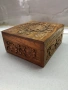 Кутия дърворезба за бижута и дребни вещи , снимка 1