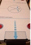  Продавам отлично запазена Игра “Air Hockey“ с крачета, 142x62.3x79см, снимка 4