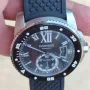 Мъжки луксозен часовник Cartier Calibre de Cartier Diver Steel Rubber Watch W7100056, снимка 4