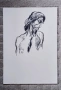 Проф. Светлин Русев "Исус Христос" оригинална литография  , снимка 2