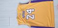 Adidas NBA Lakers Kobe Bryant #24  Mens Size L ОРИГИНАЛ! МЪЖКИ Баскетболен ПОТНИК!, снимка 2