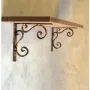 Конзоли , рафтодържачи стойки и ъгли за рафтове и етажерки от ковано желязо, снимка 7