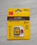 KODAK Micro SD 64 Class 10 U3 – Нова карта памет, снимка 3