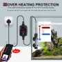 Sgizoku 100W нагревател за аквариум с приложение за смартфон, Bluetooth управление, 35-100 литра, снимка 6