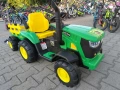 TEXAS акумулаторен трактор с ремарке RANCHER зелен, снимка 10
