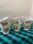 ⚜️Прекрасен сервиз за кафе от бивша Югославия със седефено покритие , снимка 5