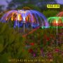 Соларна лампа медуза със 7 цвята - КОД 4158, снимка 4