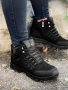 Мъжки зимни маратонки с черна кожена подплата., снимка 2