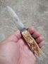 Стар Мултифункционален Туристически джобен ловено-рибарски нож Decora -Solingen, снимка 7