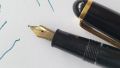 STAEDTLER Винтидж писалка черен целулоид - 14 k златeн писец, снимка 9