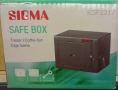 механичен трезор сейф, касa с ключ SIGMA външни размери 230х170х170м, снимка 7