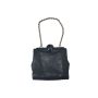 Мини дамска чанта Jaeger Soft Black Leather Handbag / Clutch Bag , снимка 2