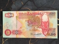Банкнота - Замбия - 50 квача UNC | 2009г., снимка 1