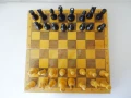 Стар дървен шах в пълен коплект, снимка 13
