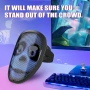 Светеща LED маска, цифрови светещи LED маски за Хелоуин, маскарад, рейв, DJ парти, снимка 4