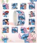 100 бр Стич Stitch Лило правоъгълни самозалепващи лепенки стикери за ръчна изработка за подарък, снимка 1