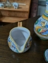 Уникален ръчно рисуван комплект керамика , снимка 10