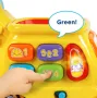 Интерактивна играчка за бутане VTech Pop-a-Ball Pop & Drop Digger, интерактивна играчка багер , снимка 3